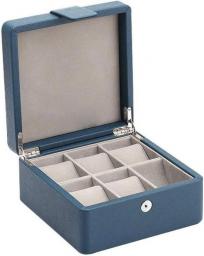 NaNa WYEMG Jewelry Box - Watch Box Wooden Bracelet Collection Finishing Storage Box Simple Watch Box (Color : Blue)