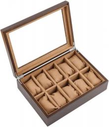 NaNa WYEMG Jewelry Box - Wooden Watch Box Jewelry Box Bracelet Display Box Storage Box (Color : A)