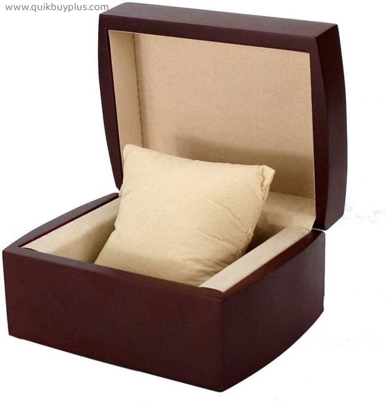 NaNa WYEMG Solid Wood Jewelry Box - Men's Girls Jewelry Box Gifts Watch Box Jewelry Box