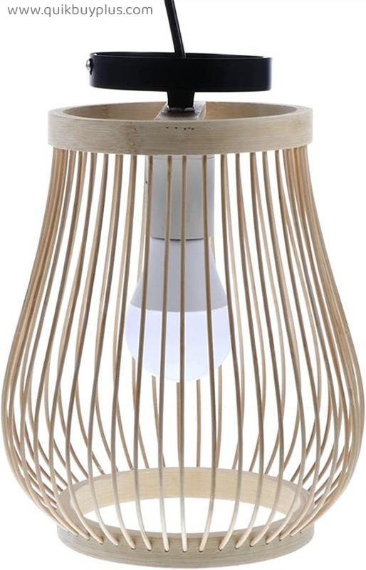 Natural Bamboo Hanging Light Chinese Style Rattan Woven Ceiling Lamp Compatible with Home Chinese Style Bamboo Weaving Chandelier,Home chandelier Modern
