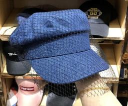 New Autumn Warm Winter Women Hats Flat Top Fancy Beret Cap Ladies Mesh Fascinating Hat Black Blue Cotton Cap Female Visor Caps