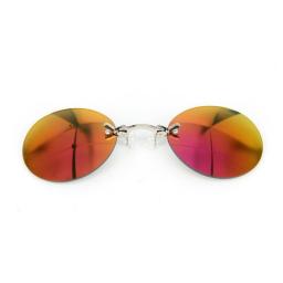 New Clip-nosed Sunglasses Clip-on Sunglasses Metal Mini Glasses for Men and Women