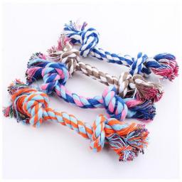 New Design Pets Rope Toys Bite Colorful Squeak Toys Dog Wool Toys Pet Puppy Chew Toys