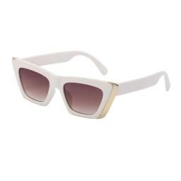 New European and American fashion cat-eye sunglasses women high-end sunscreen ins Korean version of small frame temperame