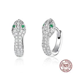 New Look Snake shape Earrings for Women 925 Sterling Silver Jewelry Female Fashion Women Earrings  Drop shipping