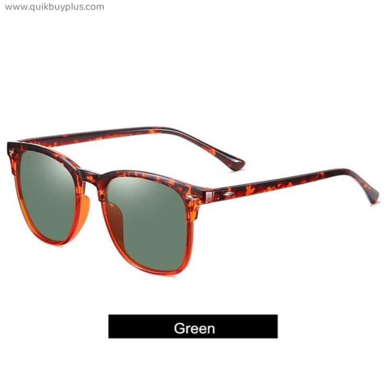 New Polarized Sunglasses Classic Vintage Men Sunglasses Anti-Reflective Mirror Men Out Door Sun Glasses Fashion Glasses Uv400