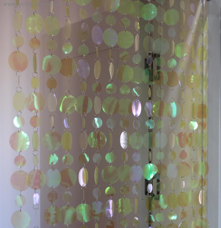 New styles Home Decoration Door Curtains living room partition ornaments DIY plastic transparent sequin pendants