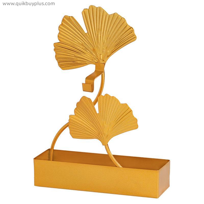 Nordic creative ginkgo leaf mosquito coil box incense holder ornaments summer fireproof mosquito coil stand holder