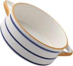 OSALADI Ceramic Soup Bowls with Handles Oven Safe Bowls for French Onion Soup