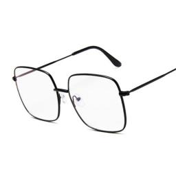 Ocean Color Lens Vintage Square Sunglasses Woman Mirror Female Brand Design Metal Frame Circle Glasses Mans Oculos