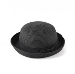 Panama Hat Simple Summer Beach Hat Female Casual Lady Women Flat Brim Bowknot Straw Cap Girls Sun Hat