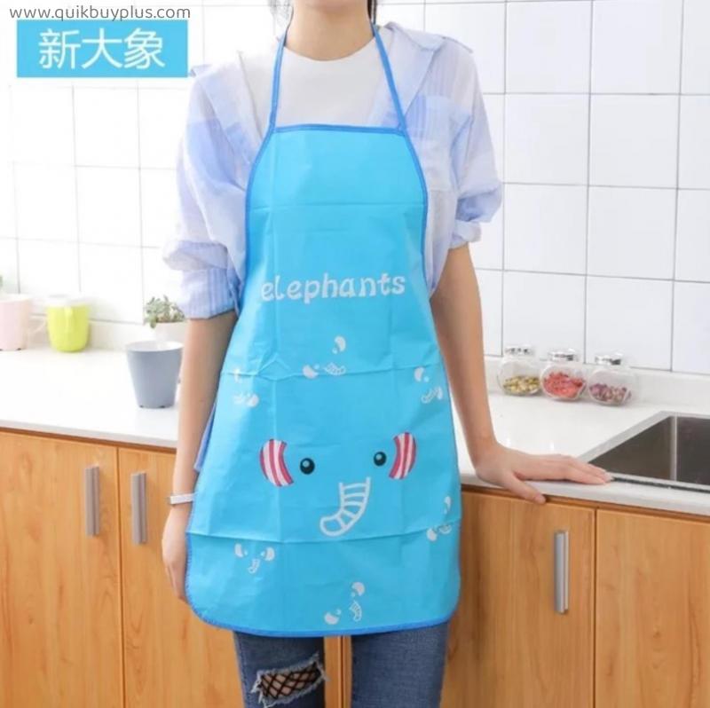 Panda Kids Aprons Waterproof 50*70cm BBQ Bib Apron For Women's Kitchen Apron Cooking Baking Restaurant Workwear Cleaning Tools