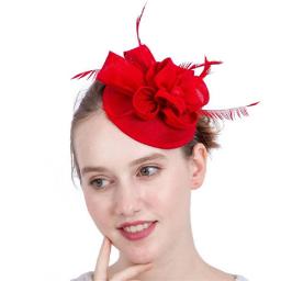 Party Feather Fascinators Hats For Races Wedding Kentucky Hat Hair Accessories Headbands Select