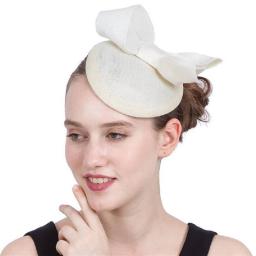 Party Hats Hair Fascinators Bow Hats Hair Clips For Girl Women Banquet Holiday Headpiece