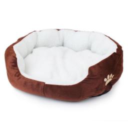 Pet Cat Dog Bed Autumn Winter Warm Cozy Dog House Soft Fleece Nest Dog Baskets Cat Mat Lovely Teddy Bear Pet Kennel Supplies