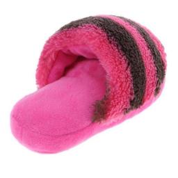 Pet Toys Squeaker Plush Slipper Shaped Puppy Dog Sound Chew Play Toys for Dog Cats Funny Dog Products Outdoor Training Toy