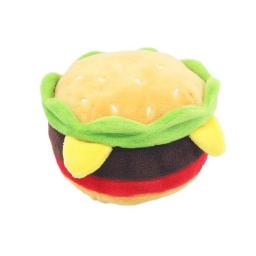 Pets Dogs Toy Plush Toy Drumstick Hamburger French Fries Squeak Toys Squeaker Kong Pet Puppy Toys For Dogs Cats Honden Speelgoed