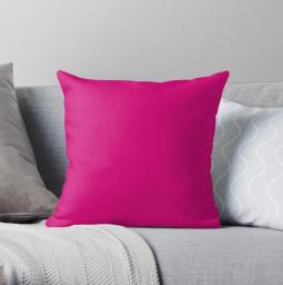 Pillowslip Festive Accent Solid Color Decor Throw Pillow 100% Cotton Decor Pillow Case Home Cushion Cover 45*45cm