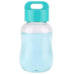 Plastic Colorful Water Bottle Portable Transparent School Water Bottles Children Kids Mini Cute Wide Mouth Bottle 100-200ml