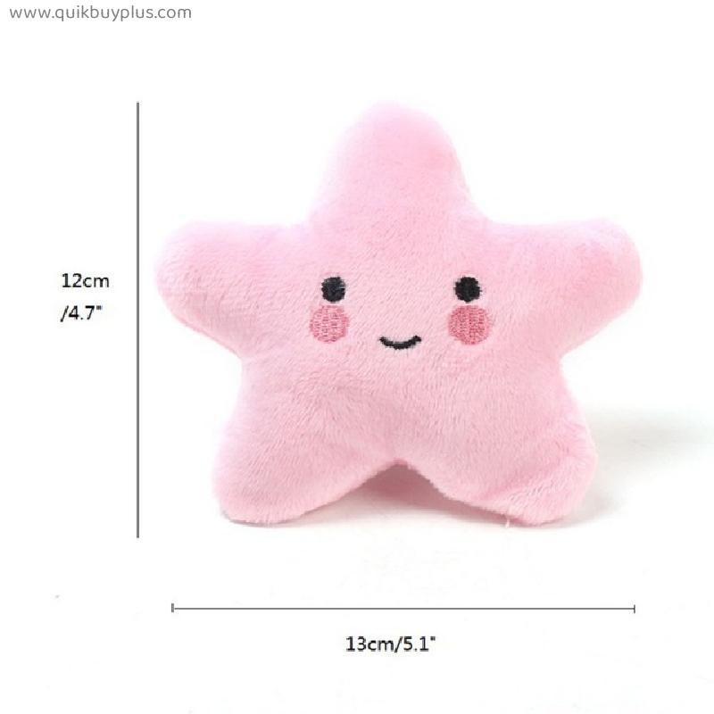 Plush Dog Toys Bite Resistant Cleaning Teeth Dog Chew Puppy Toys Cartoon Animal Squeak Pet Dogs Cat Chew Squeaking Toy