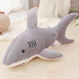 Plush Sharks Toys Stuffed Animals Simulation Big Sharks Doll Pillows Cushion Kids Toys For Children Birthday Gifts