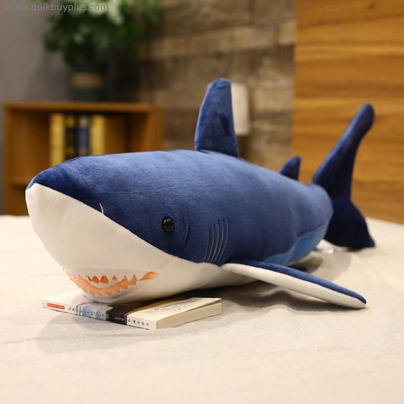Plush Toy Simulation Plush Shark Plush Toy Sleeping Toy Cute Pillow Plush Cushion Plush Animal Gift for Kids