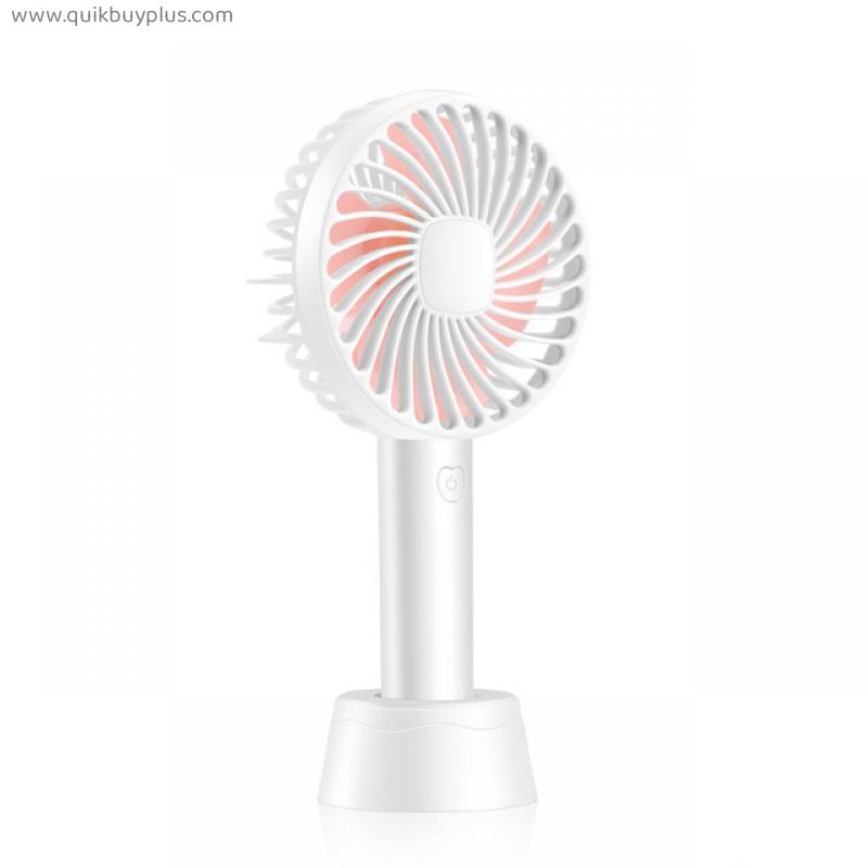 Portable Fan Handheld Mini Neck Hand Fan Cooler Adjustable for Office Outdoor Travel Ventilador Air Conditioners Home Appliance