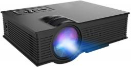 Portable LED Projector 1800 Lumens 80 110 ANSI HD 1080p Full HD Video Projector Beamer For Home Cinema ( Size : 110 ANSI )