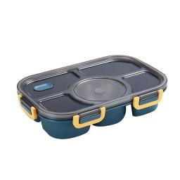Portable Microwave Lunch Box With Soup Bowl Dinnerware Set Fruit Food Container Leak-proof Storage Outdoor Picnic Bento