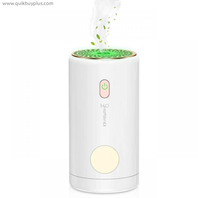 Portable Mini Humidifier,Small Cool Mist Humidifiers,USB Desktop Humidifiers,Quiet Air Humidifier for Bedroom Car