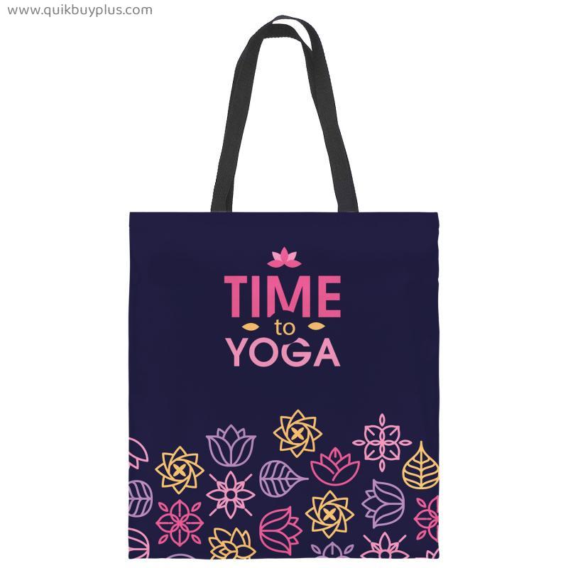 Printed Canvas Tote Bag for Beach, Grocery, Farmer's Market, Shopping and Travel Reusable Shoulder Bags and Totes