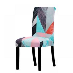 Printing Floral Chair Cover Universal Size Chair Covers Seat Slipcovers Spandex Covers Chairs For Dining Room Home Decoration