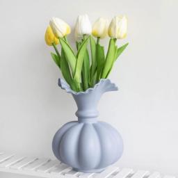 RFZHANZ Art Ceramic Vase, Creative And Fashionable Floral Vases, For Home Office Wedding Holiday Party And Events Decoration