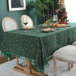 Rectangular Tablecloths Green Linen Tablecloths Water and Oil Resistant Table Cloths Easter Home Decor Kitchen Fireplace Cover