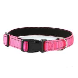 Reflective Dog Collar,11 Colors,Soft Neoprene Padded Breathable Nylon Pet Collar Adjustable For Small Medium Large Extra Large