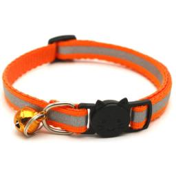 Reflective Nylon Dog Collar Night Safety Flashing Light Up Adjustable Dog Leash Pet Collar for Cats And Small Dogs Pet Supplies
