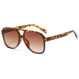 Retro Oversized Sunglasses Women Fashion Brand Large Frame Sunglasses Women Candy Color Style Aviation