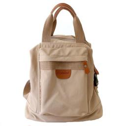 Retro canvas backpack fashion versatile backpack girl schoolbag