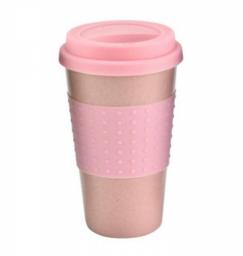 Reusable Bamboo Fibre Ecoffee Cups Eco Friendly Travel Coffee Mugs 8oz 12oz 14oz