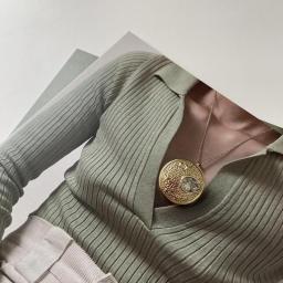 Rhinestone Decorative Crafts Metal Buttons For Coats Blazer 18/23/25mm Round Clothes Diy Supplies Needlework Accessories 6pcs