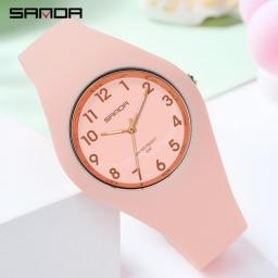 SANDA Brand Children's Watches Fashion Kids Silicone Waterproof Quartz Wristwatch Boys Sport Watches For Girls Gift Clock 2022