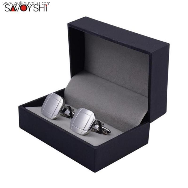 SAVOYSHI Free custom Name Gift Cufflinks for Mens Shirt Cuff buttons High Quality Cuff links Business Fashion Brand Man Jewelry