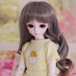 SFPY 1/4 SD Dolls 15.7 in BJD Ball Jointed Doll DIY Toys with Clothes Shoes Wig Makeup, Random Change Makeup and Hairstyle