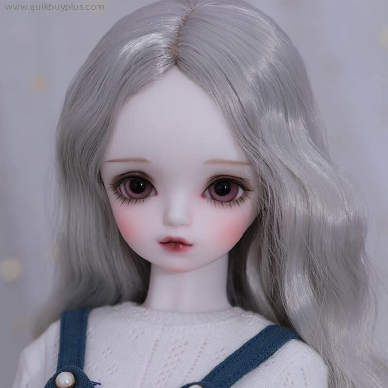 SFPY 38.7 cm 15.2 in BJD Doll, 1/4 Resin DIY Toys Ball Joint SD Dolls, with Clothes Shoes Wig and Make up, Strong Plasticity,A,1/4