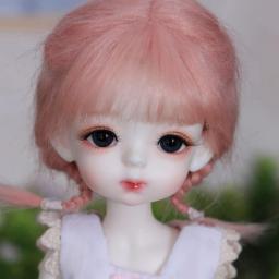 SFPY Smiling Girl BJD Doll 1/6 SD Dolls 10.2 Inch Ball Jointed Doll DIY Toys with Full Set Clothes Shoes Wig Makeup 3D Eyes, Be Your Best Friend,Blue,1/6