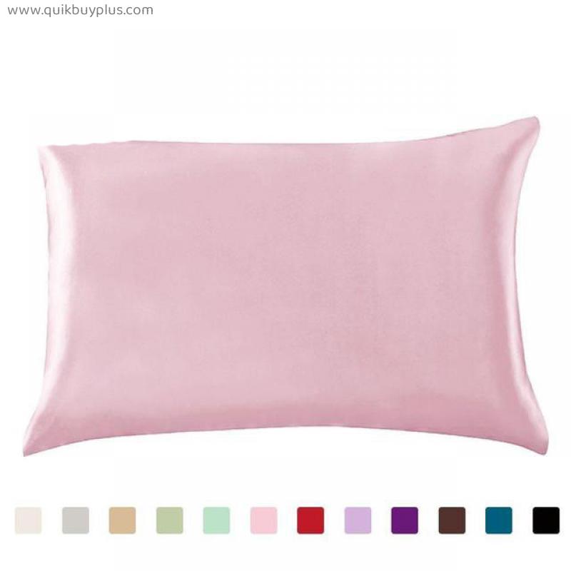 SISISILK Silk Pillowcase Hair Skin, 19 Momme 100% Pure Natural Mulberry Silk Pillowcase Standard Size, Pillow Cases Cover Hidd
