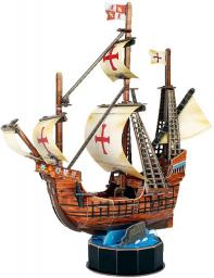 Santa Maria Sailing Model Suite, 3D Stereo Puzzle Game DIY Puzzle Children's Toys Adult And Child Christmas Birthday Gifts 93PCS