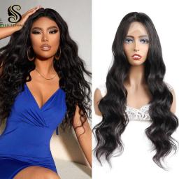 Sedittyhair Brazilian Body Wave Lace Human Hair Wigs 13x4 Lace Frontal Wigs PrePlucked Line Body Wave Lace  Frontal Wigs
