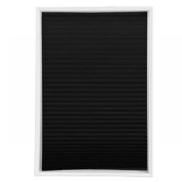 Self-Adhesive Pleated Blinds Half Blackout Curtains Shades Bathroom Balcony Shades for Living Room Window Door Curtain Bathroom