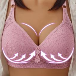 Sexy Push Up Bras For Women Crop Top Underwear Seamless Plus Size Bra BH Backless Female Bralette Lingerie Brassiere